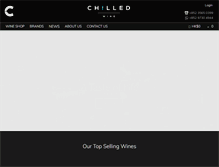 Tablet Screenshot of chilled-wine.com